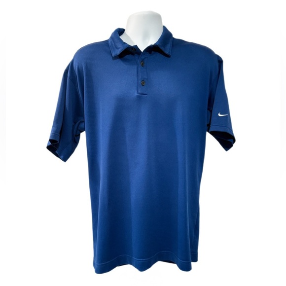 ⛳ Nike Golf Sphere Dry Blue Short Sleeve Polo – XL – Blue ⛳ - Picture 1 of 10